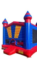 15 x 15 Red and blue bouncer