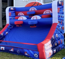 5 hoop Basketball Inflatable Game