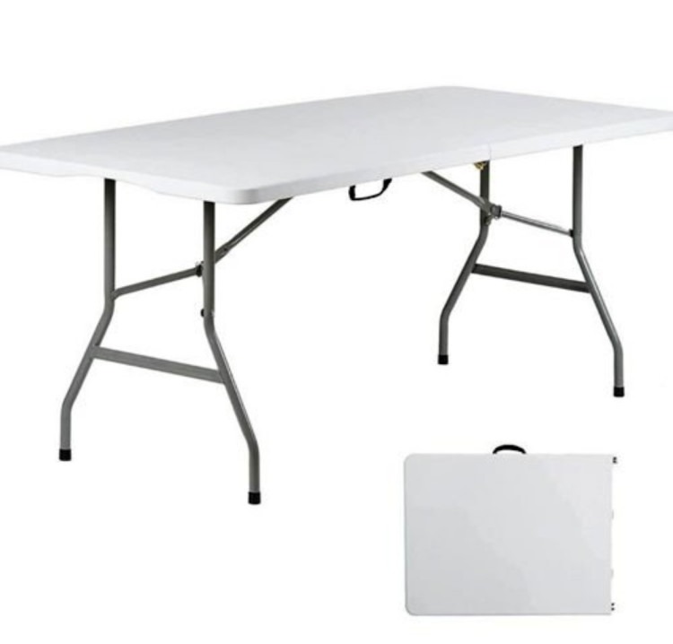 White 6ft table