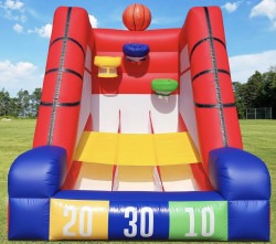 3 hoop Basketball Inflatable Game