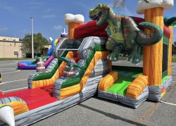 Dino Bounce with slide